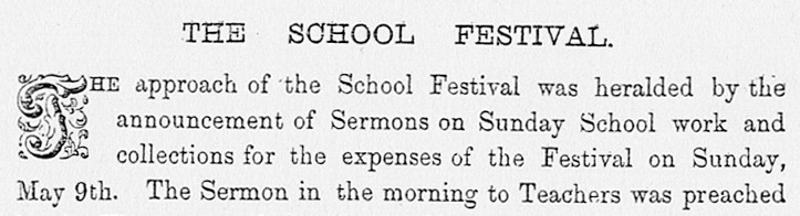 School Festival, 1875