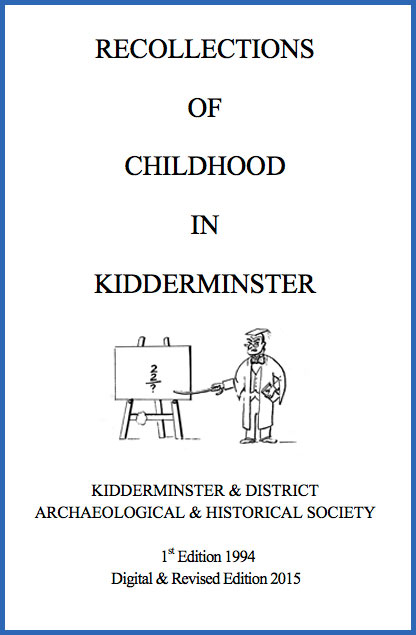 Recollections of Childhood in Kidderminster,1994